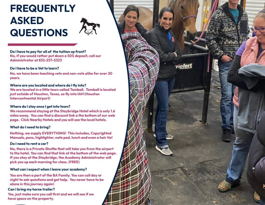 Frequently asked questions from our Breeder's Assistant Students with answers.